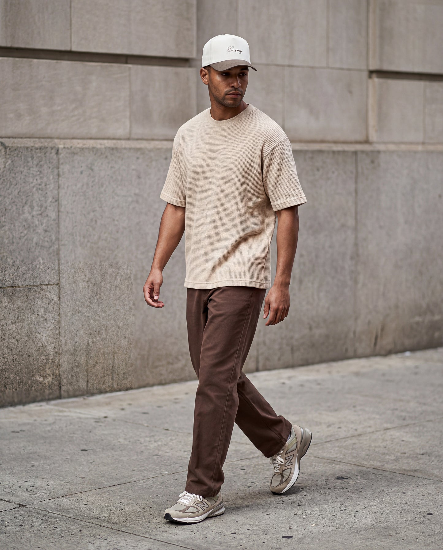 Waffle Knit | Khaki