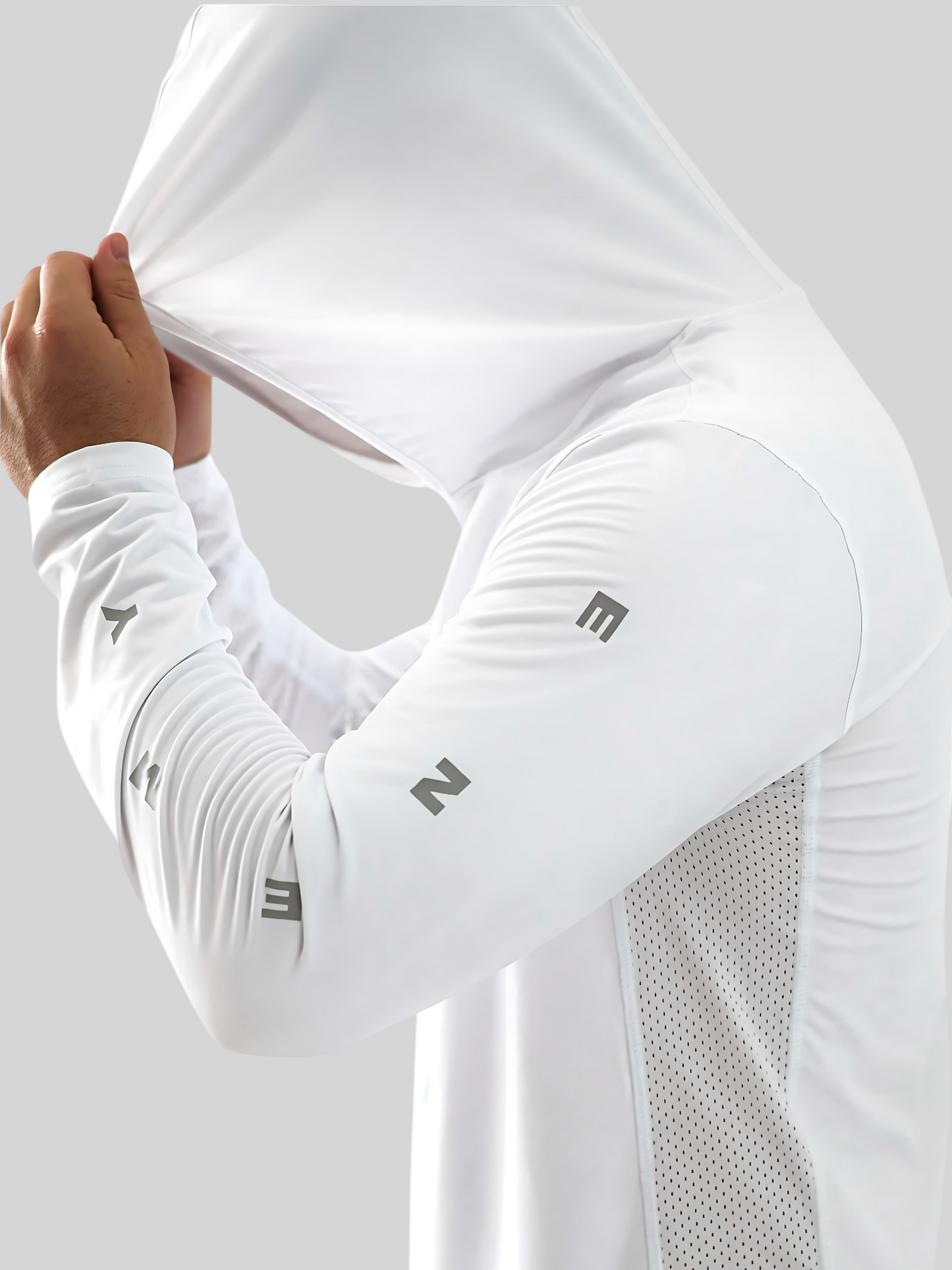 UPF50+ Rash Guard | White