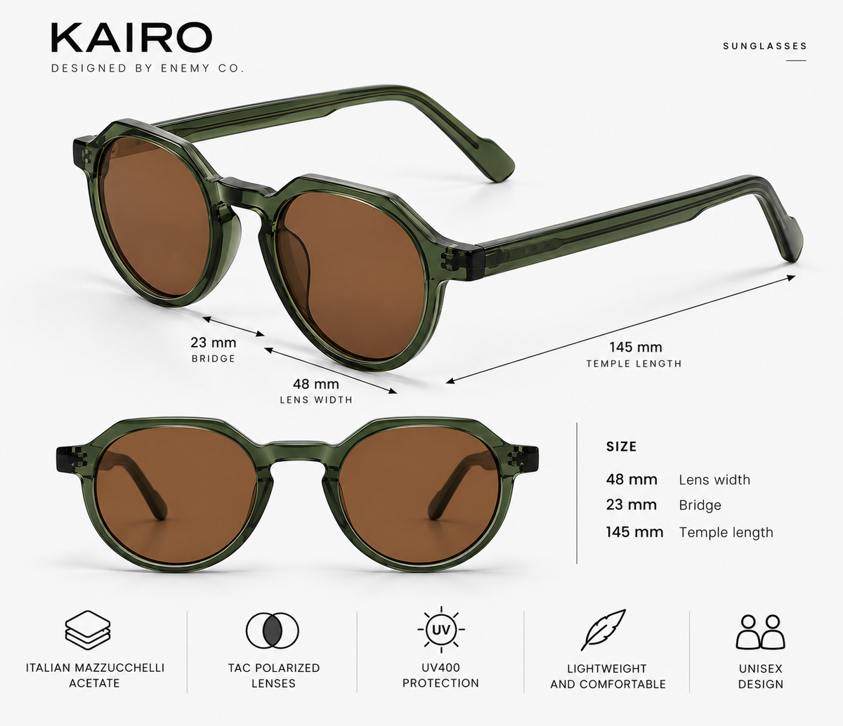 Kairo | Olive Brown