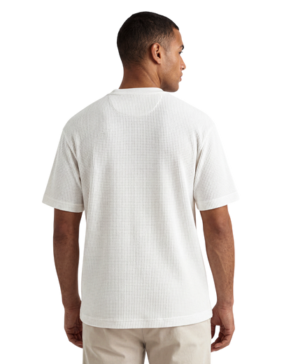 Waffle Knit - White
