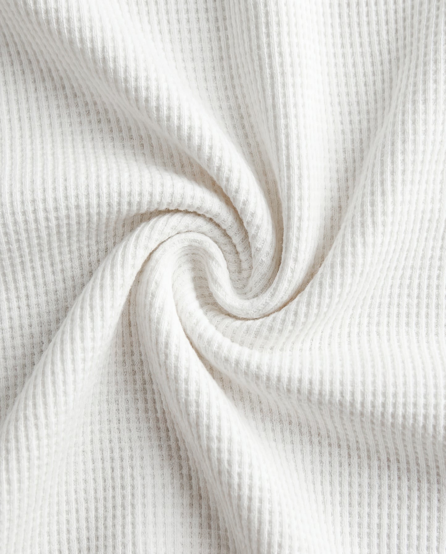 Waffle Knit - White