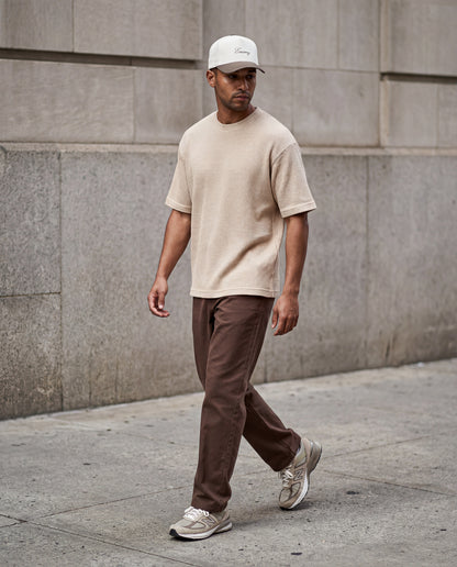 Waffle Knit | Khaki