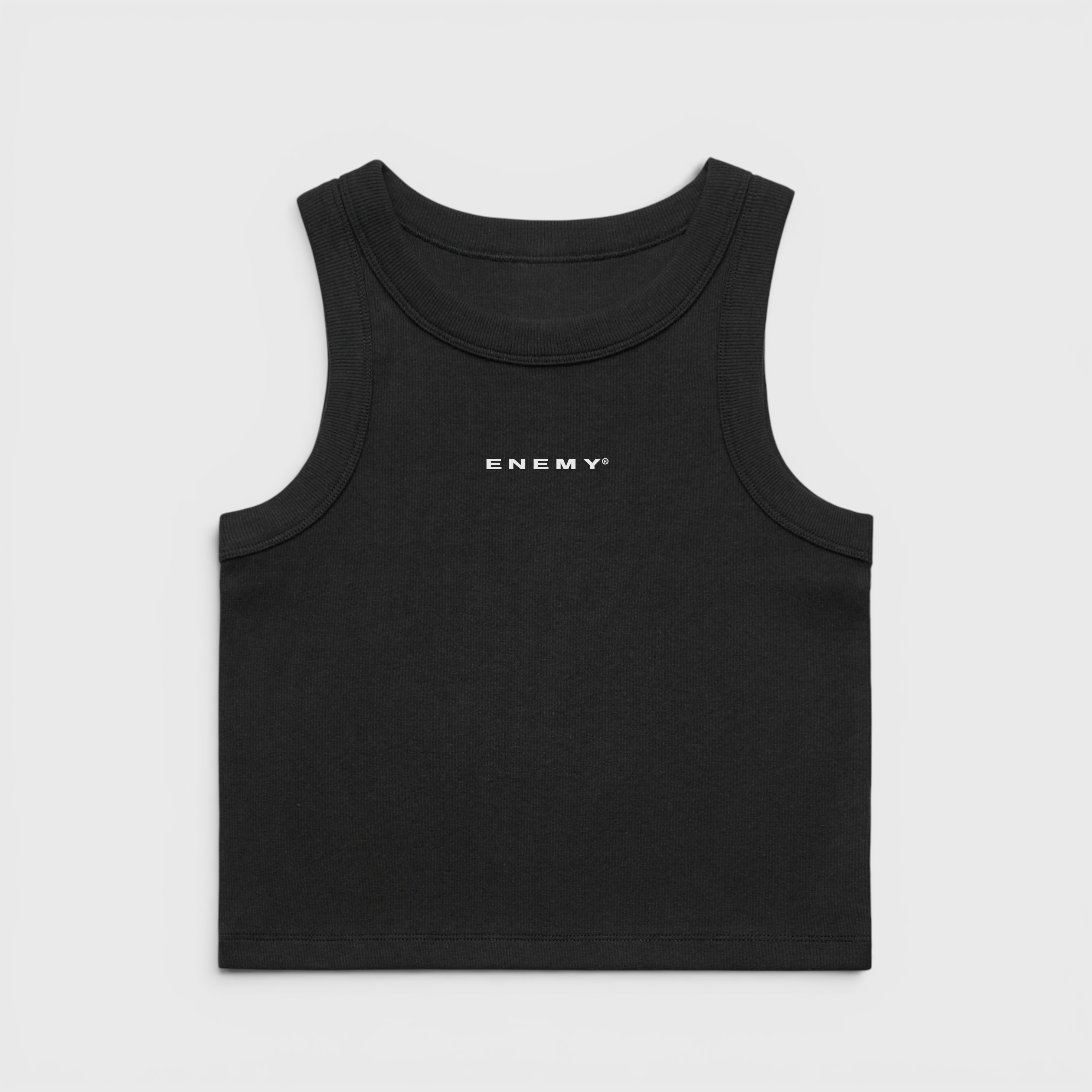 Girls Crop Top | Black
