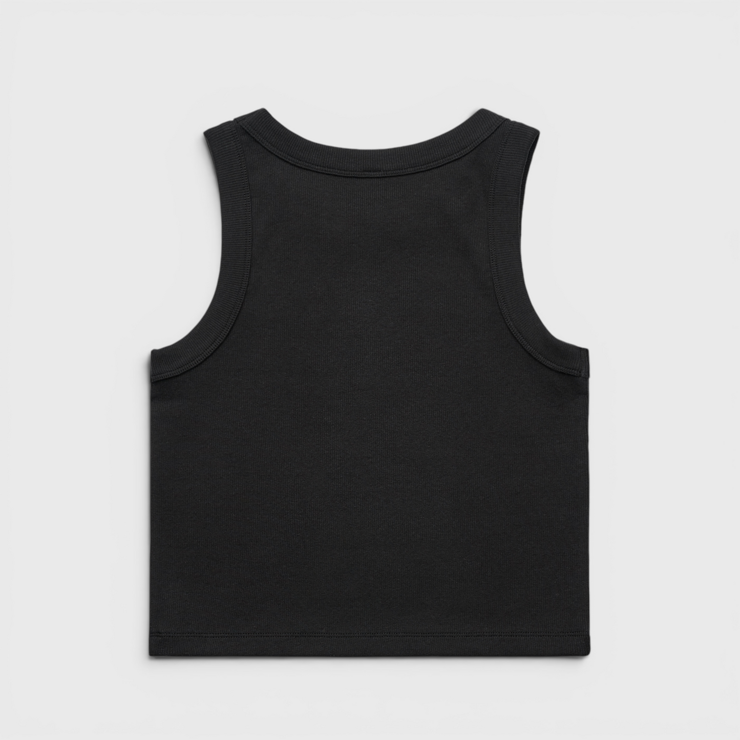 Girls Crop Top | Black