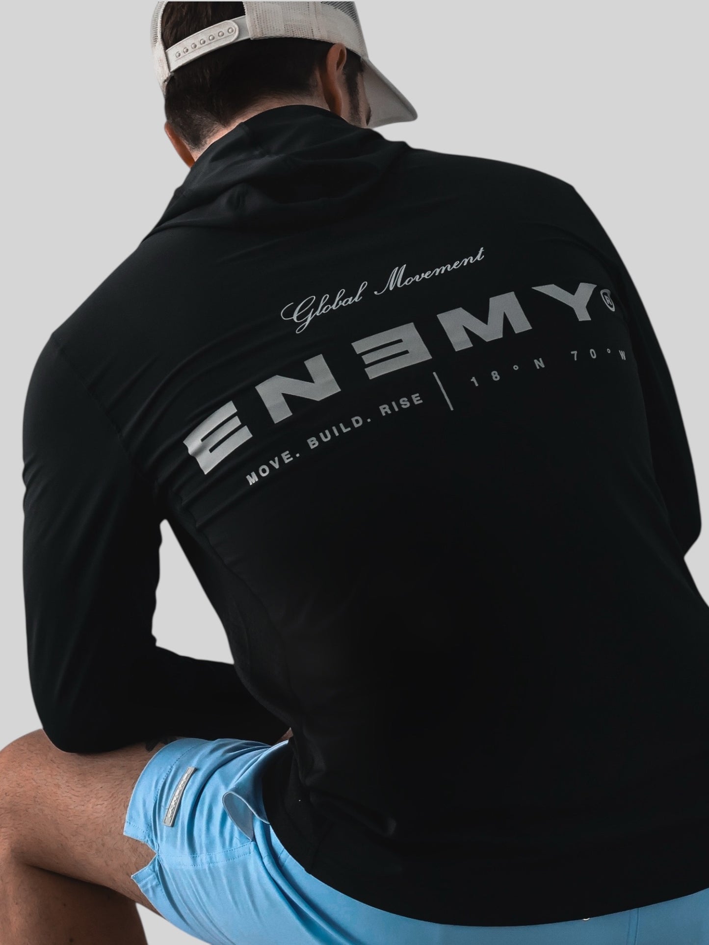 UPF50+ Rash Guard | Black GM