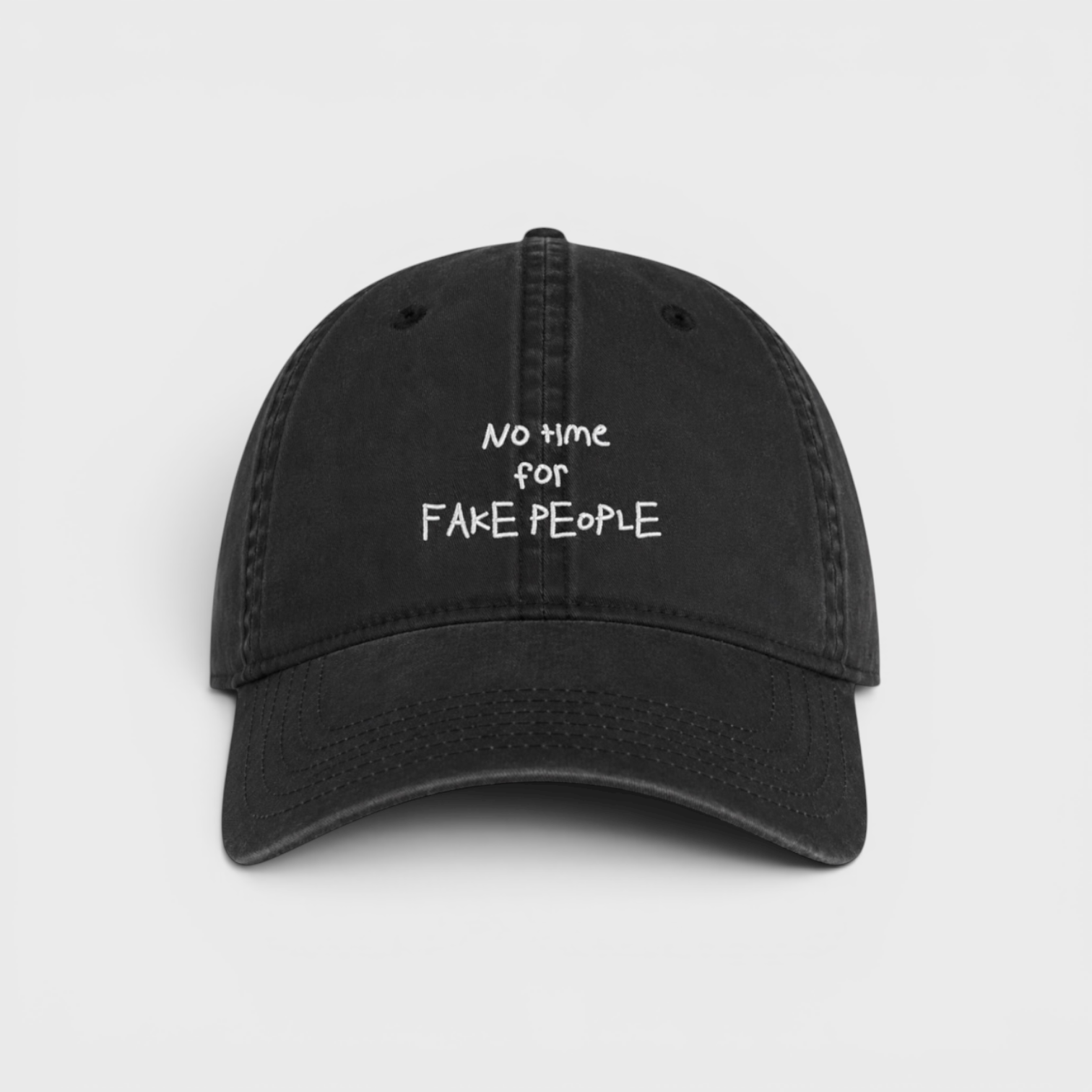 No Fake People Cap