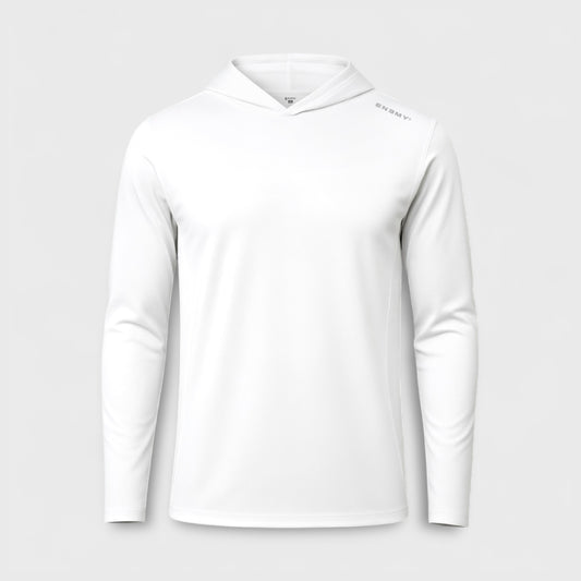 UPF50+ Rash Guard | Solid White