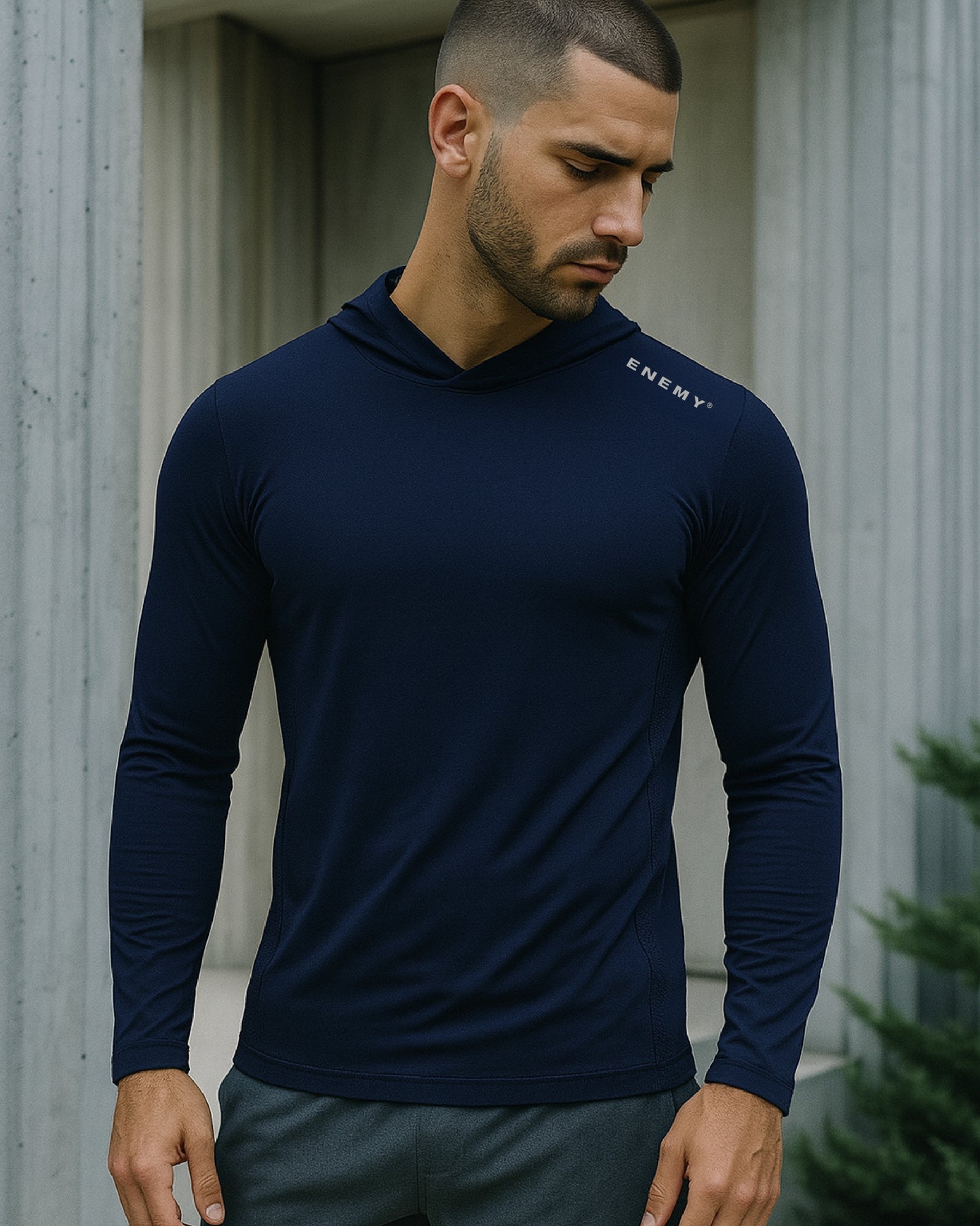 UPF50+ Rash Guard | Deep Blue
