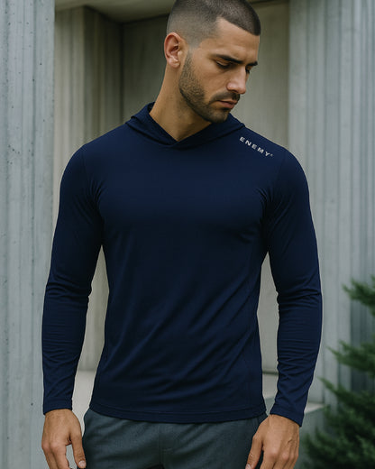 UPF50+ Rash Guard | Deep Blue